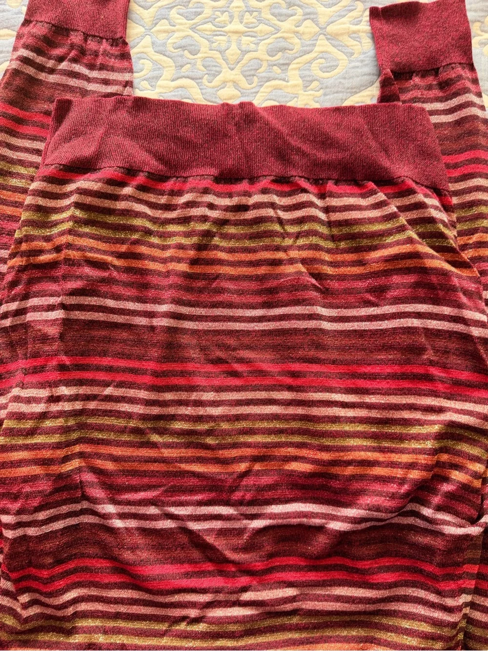 kate spade Metallic Stripe Polo Sweater